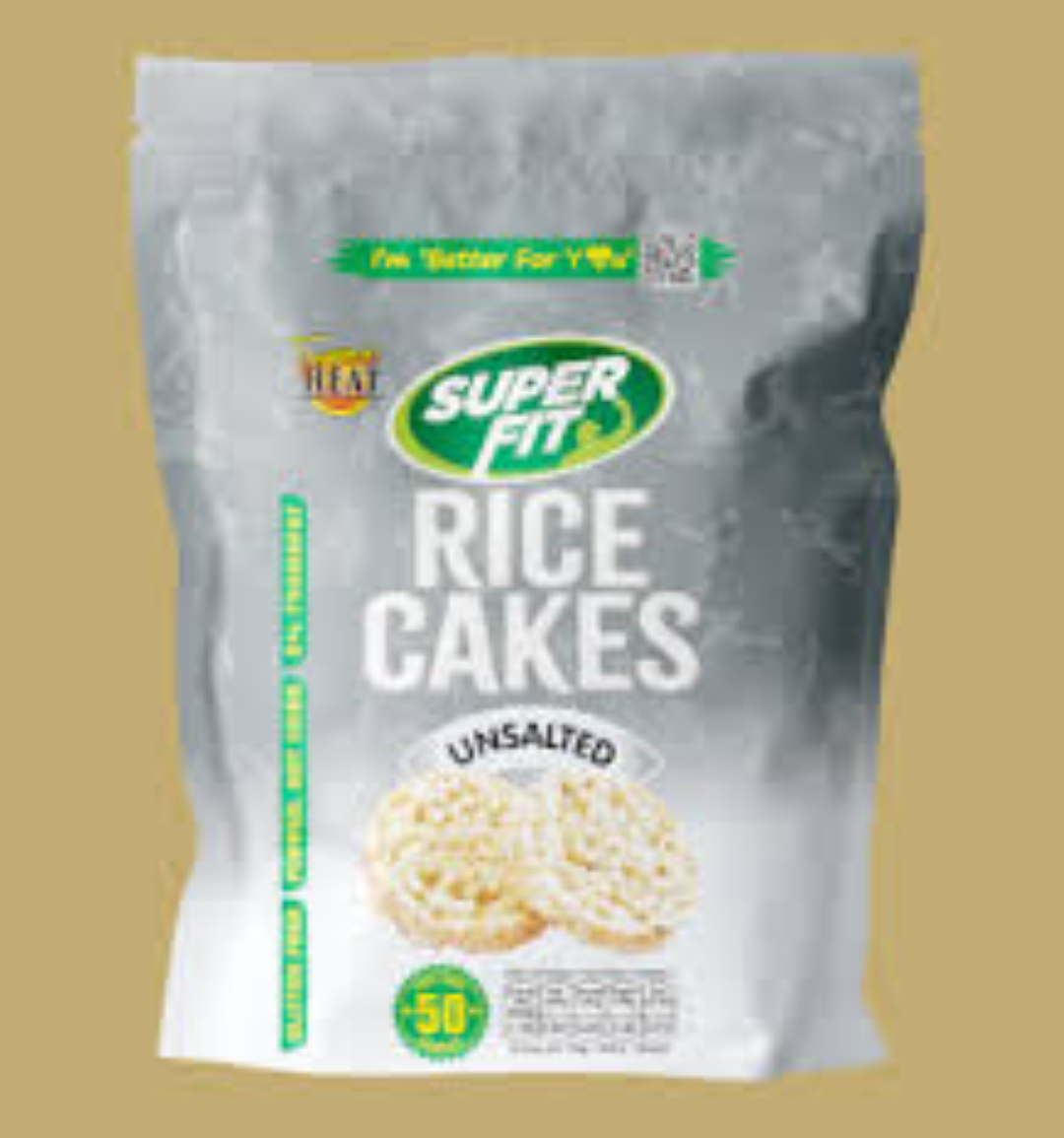 TROPICAL HEAT RICE CAKE UNSALTED 120G